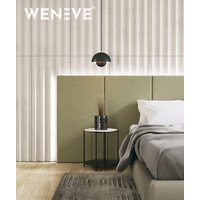 135x49,8 cm VT - PB59 (KS Kość słoniowa) LAMEL OBŁY - Panel dekor 3D beton architektoniczny