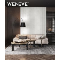 135x51,2 cm VT - PB40 (B0 Zgaszona biel) LAMEL - Panel dekor 3D beton architektoniczny