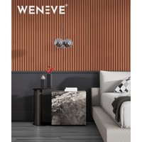 135x45,6 cm VT - PB57 (CL01 Ceglasta terakota) LAMEL OBŁY - Panel dekor 3D beton architektoniczny