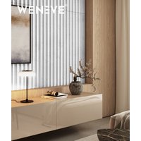 135x52,3 cm VT - PB60 (S50 Mglista szarość) LAMEL OBŁY - Panel dekor 3D beton architektoniczny