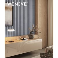 135x52,3 cm VT - PB60 (B8 Stylowy antracyt) LAMEL OBŁY - Panel dekor 3D beton architektoniczny