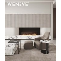 135x49,8 cm VT - PB61 (CL04 Kaszmirowy beż) LAMEL OBŁY - Panel dekor 3D beton architektoniczny
