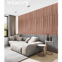 120x60 cm VT - PB04 (CL07 Jesienny cynamon) ŻALUZJE - panel dekor 3D beton architektoniczny