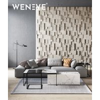 120x60 cm VT - PB11 (KS Kość słoniowa) CUB - panel dekor 3D beton architektoniczny