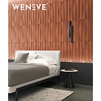 135x42,7 cm VT - PB66b (CL01 Ceglasta terakota) CEGIEŁKA - Panel dekor 3D beton architektoniczny