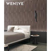 135x42,7 cm VT - PB66b (CL02 Aksamitna mocha) CEGIEŁKA - Panel dekor 3D beton architektoniczny