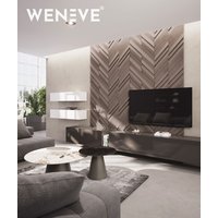 127x60x3,5 cm VT - PB70 (CL02 Aksamitna mocha) JODEŁKA - Panel dekor 3D beton architektoniczny