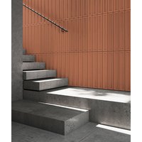 135x42,7 cm VT - PB66a (CL01 Ceglasta terakota) CEGIEŁKA - Panel dekor 3D beton architektoniczny