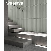 135x42,7 cm VT - PB66a (CL09 Pastelowa szałwia) CEGIEŁKA - Panel dekor 3D beton architektoniczny