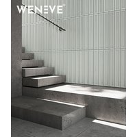 135x42,7 cm VT - PB66a (CL08 Pistacjowa biel) CEGIEŁKA - Panel dekor 3D beton architektoniczny