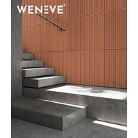 135x42,7 cm VT - PB66a (CL01 Ceglasta terakota) CEGIEŁKA - Panel dekor 3D beton architektoniczny