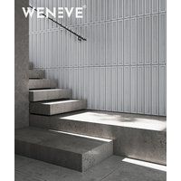 135x42,7 cm VT - PB66a (S96 Chłodna szarość) CEGIEŁKA - Panel dekor 3D beton architektoniczny
