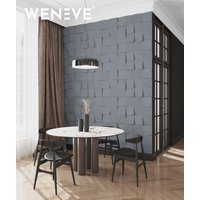 60x60 cm VT - PB16 (B8 Stylowy antracyt) COCO 2 - panel dekor 3D beton architektoniczny