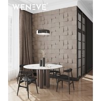 60x60 cm VT - PB16 (CL05 Delikatna trufla) COCO 2 - panel dekor 3D beton architektoniczny