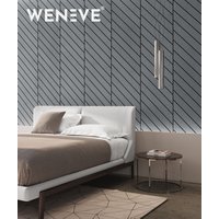121x50,1 cm VT - PB43 (B8 Stylowy antracyt) JODEŁKA - Panel dekor 3D beton architektoniczny