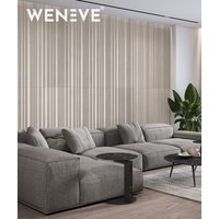135x56 cm VT - PB58 (CL04 Kaszmirowy beż) LAMEL OBŁY - Panel dekor 3D beton architektoniczny