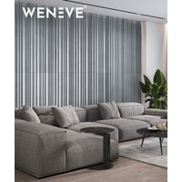 135x56 cm VT - PB58 (B8 Stylowy antracyt) LAMEL OBŁY - Panel dekor 3D beton architektoniczny