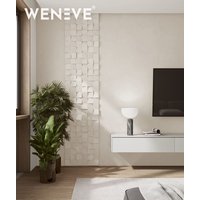 60x60 cm VT - PB15 (KS Kość słoniowa) COCO - panel dekor 3D beton architektoniczny