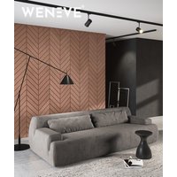 118,8x60 cm VT - PB44 (CL07 Jesienny cynamon) JODEŁKA - Panel dekor 3D beton architektoniczny