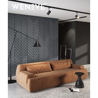 118,8x60 cm VT - PB44 (B8 Stylowy antracyt) JODEŁKA - Panel dekor 3D beton architektoniczny