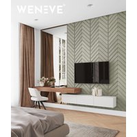 118,8x60 cm VT - PB45 (CL09 Pastelowa szałwia) JODEŁKA - Panel dekor 3D beton architektoniczny