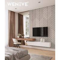 118,8x60 cm VT - PB45 (CL04 Kaszmirowy beż) JODEŁKA - Panel dekor 3D beton architektoniczny