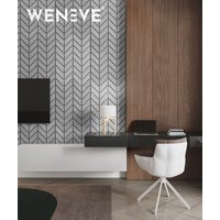 93,9x60 cm VT - PB46 (S96 Chłodna szarość) JODEŁKA - Panel dekor 3D beton architektoniczny