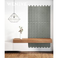 93,5x60 cm VT - PB49 (CL09 Pastelowa szałwia) JODEŁKA - Panel dekor 3D beton architektoniczny