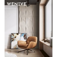 120x60 cm VT - PB07 (KS Kość słoniowa) KRYSZTAŁ - panel dekor 3D beton architektoniczny