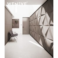 60x60 cm VT - PB36 (CL05 Delikatna trufla) TRIANGLE - Panel dekor 3D beton architektoniczny