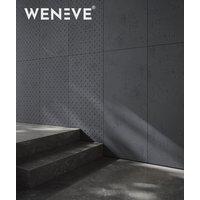 135x59,8 cm VT - PB53 (B15 Grafitowa czerń) BLACHA - Panel dekor 3D beton architektoniczny