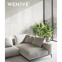 135x59,8 cm VT - PB54 (B0 Zgaszona biel) BLACHA - Panel dekor 3D beton architektoniczny