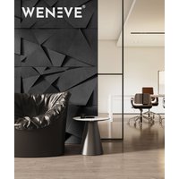 120x60 cm VT - PB05 (B15 Grafitowa czerń) KRYSZTAŁ, wersja B - panel dekor 3D beton architektoniczny