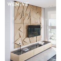 120x60 cm VT - PB05 (CL03 Pustynny piasek) KRYSZTAŁ, wersja LOSOWA - panel dekor 3D beton architektoniczny