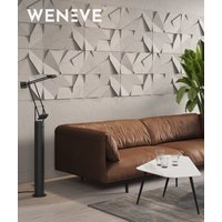 60x60 cm VT - PB06 (CL04 Kaszmirowy beż) ORIGAMI - panel dekor 3D beton architektoniczny LOSOWY