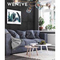 135x60 cm VT - PB37 (B15 Grafitowa czerń) LAMEL - Panel dekor 3D beton architektoniczny