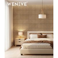30x60x1,1 cm LD Skos mini odbicie lustrzane (fornir dębowy) panel frezowany MDF - ozdobna dekoracja ścienna 3D