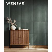 49,5x49,5 cm DS - Minilamel (Zielony) - Panel ścienny 3D beton architektoniczny