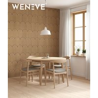 275x60x1,1 cm LD Senna (fornir dębowy) panel frezowany MDF - ozdobna dekoracja ścienna 3D
