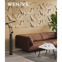 60x60 cm VT - PB06 (CL03 Pustynny piasek) ORIGAMI - panel dekor 3D beton architektoniczny B