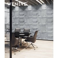 60x60 cm VT - PB26 (S96 Chłodna szarość) Ori - panel dekor 3D beton architektoniczny A