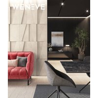 60x60 cm VT - PB10 (KS Kość słoniowa) MOZAIKA - panel dekor 3D beton architektoniczny B