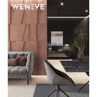 60x60 cm VT - PB10 (CL07 Jesienny cynamon) MOZAIKA - panel dekor 3D beton architektoniczny A