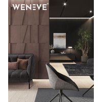 60x60 cm VT - PB10 (CL02 Aksamitna mocha) MOZAIKA - panel dekor 3D beton architektoniczny B