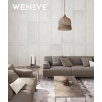 60x60 cm VT - PB33b (B0 Zgaszona biel) Rama - panel dekor 3D beton architektoniczny