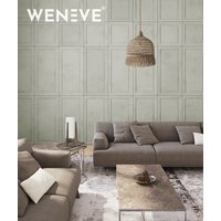 60x60 cm VT - PB33b (CL08 Pistacjowa biel) Rama - panel dekor 3D beton architektoniczny