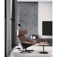120x60 cm VT - PB18 (B8 Stylowy antracyt) SPACE - panel dekor 3D beton architektoniczny