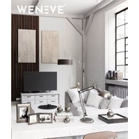 275x48x5,9 cm LD 8 lameli (orzech klasyczny) panel akustyczny na płycie MDF 19 mm - dekoracja ścienna 3D