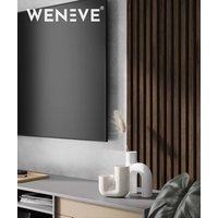 275x30x2,6 cm LD Lamel na filcu (orzech klasyczny) - Panel akustyczny na grubym filcu ścienny i sufitowy 3D