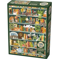The Purrfect Bookshelf 1000 Piece Puzzle